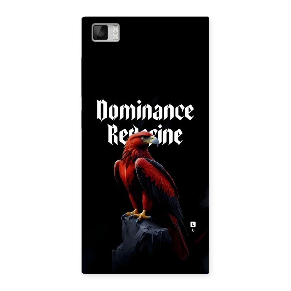 Dominance Eagle Back Case for Mi3