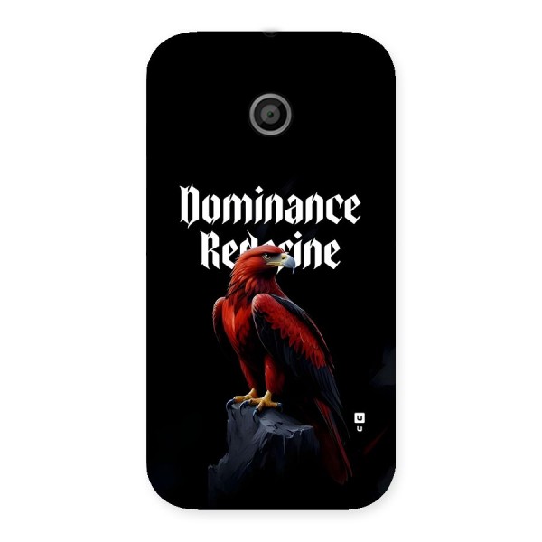 Dominance Eagle Back Case for Moto E