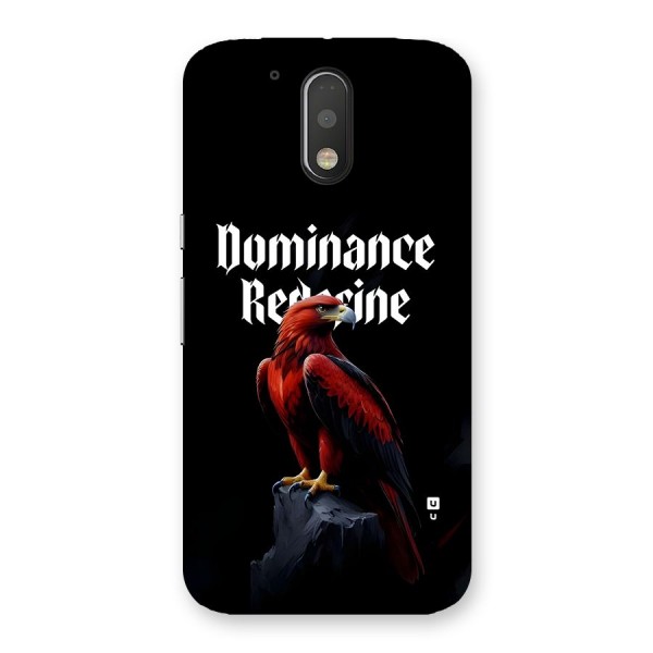 Dominance Eagle Back Case for Moto G4