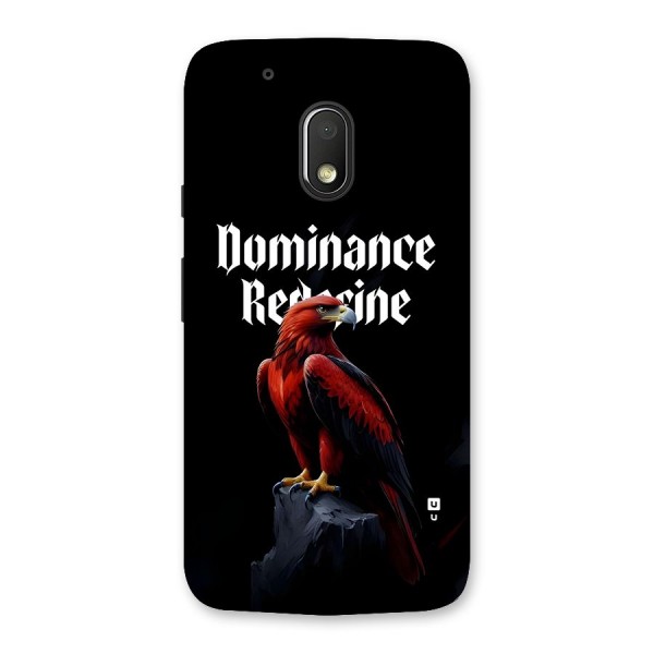 Dominance Eagle Back Case for Moto G4 Play