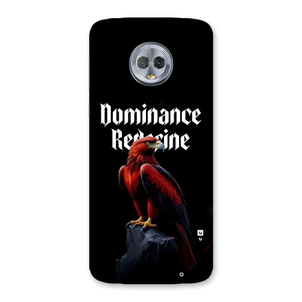 Dominance Eagle Back Case for Moto G6 Plus