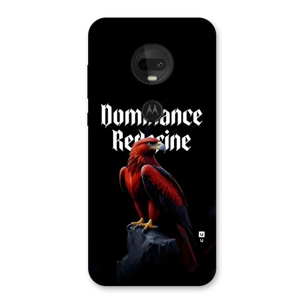 Dominance Eagle Back Case for Moto G7