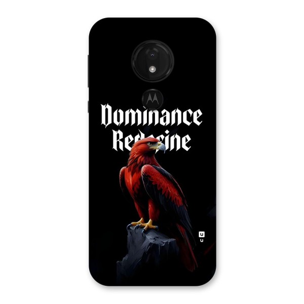 Dominance Eagle Back Case for Moto G7 Power