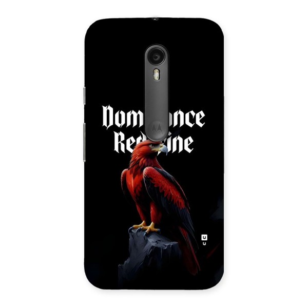 Dominance Eagle Back Case for Moto G Turbo