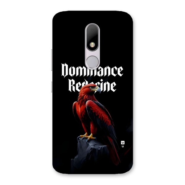 Dominance Eagle Back Case for Moto M