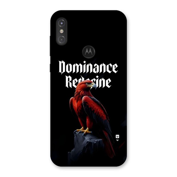 Dominance Eagle Back Case for Motorola One Power