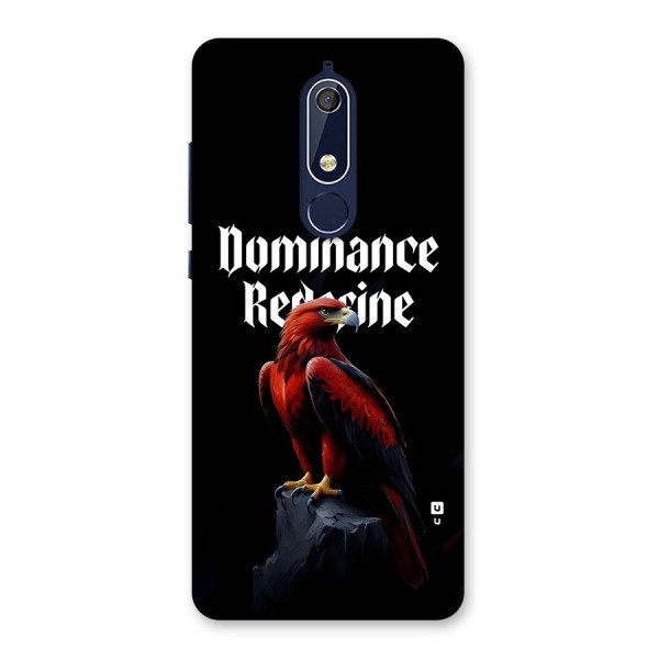 Dominance Eagle Back Case for Nokia 5.1