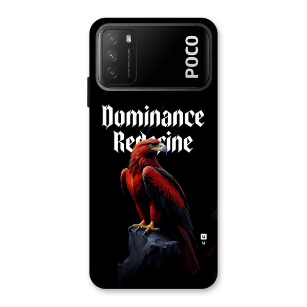 Dominance Eagle Back Case for Poco M3