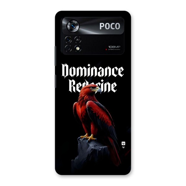 Dominance Eagle Back Case for Poco X4 Pro 5G