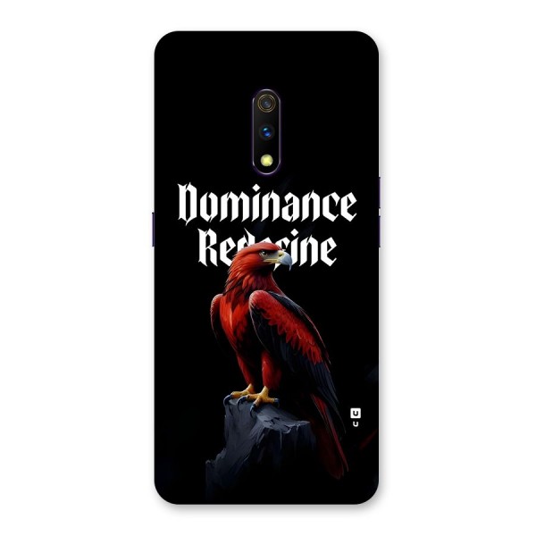 Dominance Eagle Back Case for Realme X