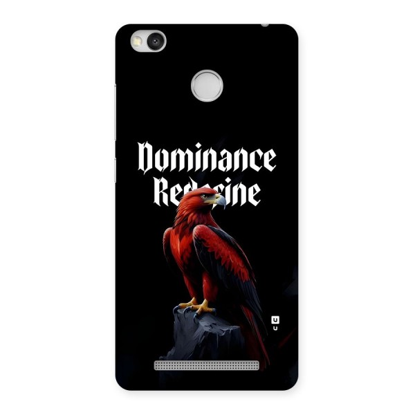 Dominance Eagle Back Case for Redmi 3S Prime