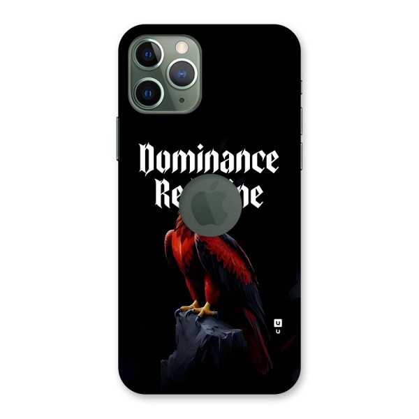 Dominance Eagle Back Case for iPhone 11 Pro Logo Cut