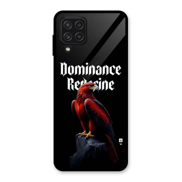 Dominance Eagle Glass Back Case for Galaxy A22 4G