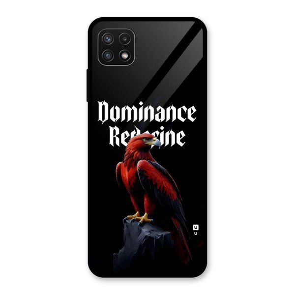 Dominance Eagle Glass Back Case for Galaxy A22 5G