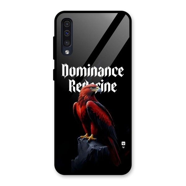 Dominance Eagle Glass Back Case for Galaxy A30s