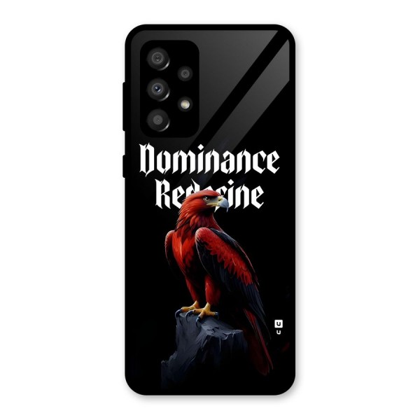 Dominance Eagle Glass Back Case for Galaxy A32