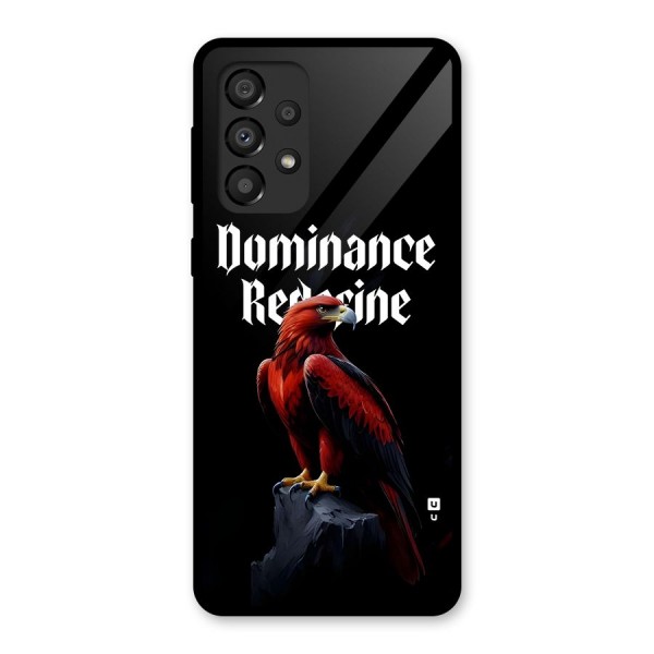 Dominance Eagle Glass Back Case for Galaxy A33 5G