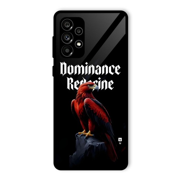 Dominance Eagle Glass Back Case for Galaxy A73 5G