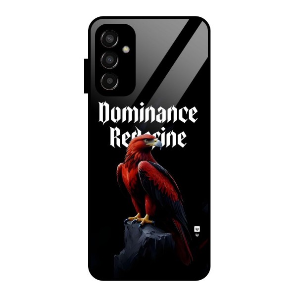 Dominance Eagle Glass Back Case for Galaxy F13