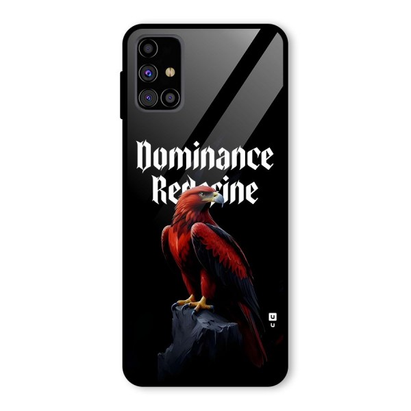 Dominance Eagle Glass Back Case for Galaxy M31s