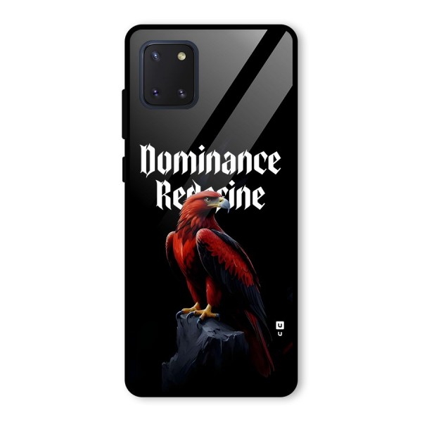 Dominance Eagle Glass Back Case for Galaxy Note 10 Lite