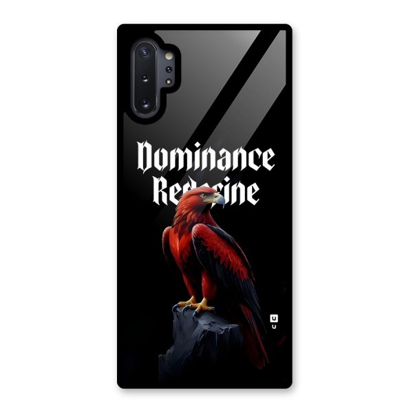 Dominance Eagle Glass Back Case for Galaxy Note 10 Plus