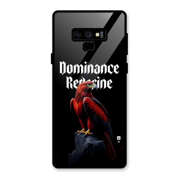 Dominance Eagle Glass Back Case for Galaxy Note 9