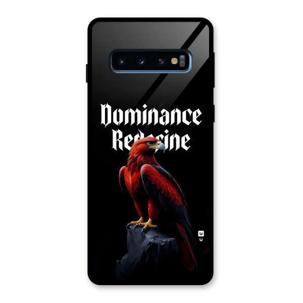 Dominance Eagle Glass Back Case for Galaxy S10