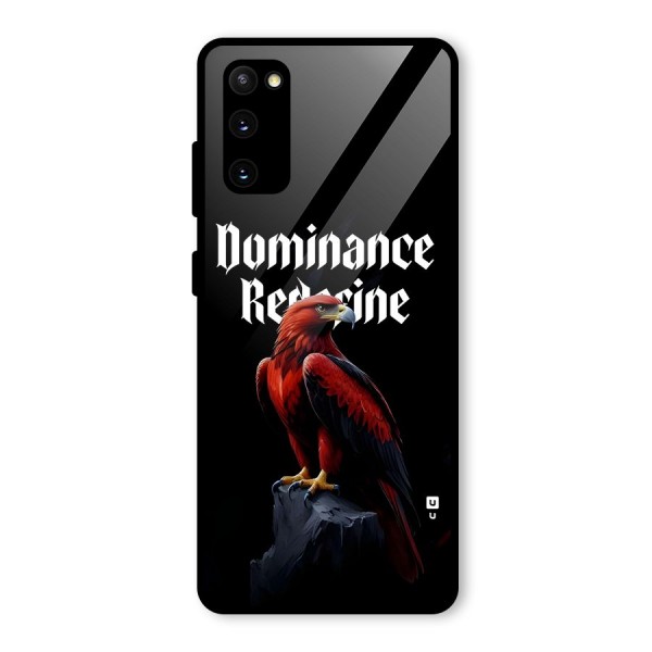 Dominance Eagle Glass Back Case for Galaxy S20 FE 5G