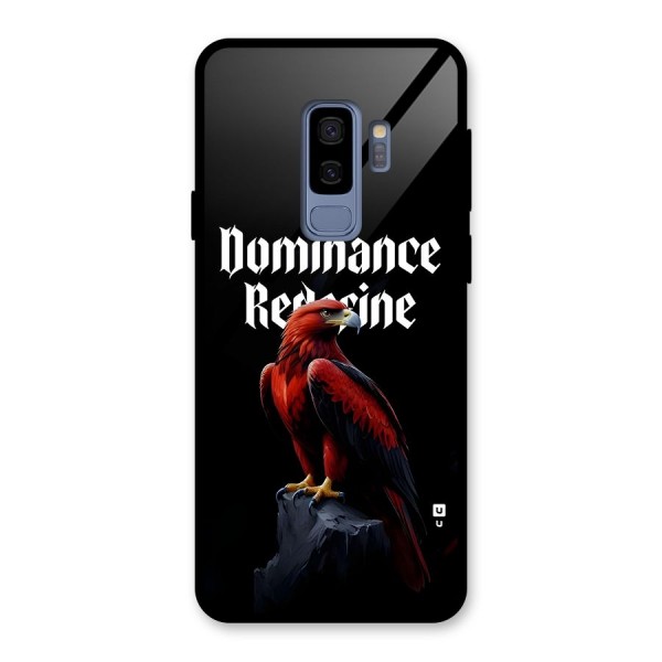 Dominance Eagle Glass Back Case for Galaxy S9 Plus