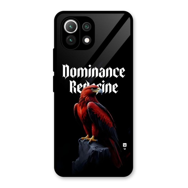 Dominance Eagle Glass Back Case for Mi 11 Lite