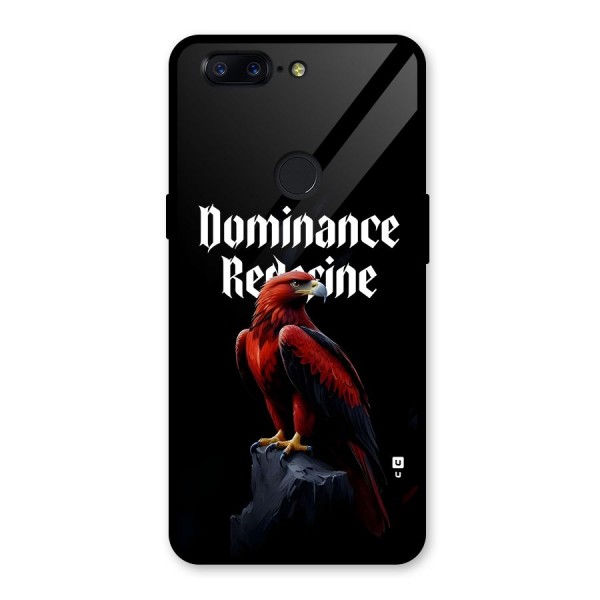 Dominance Eagle Glass Back Case for OnePlus 5T