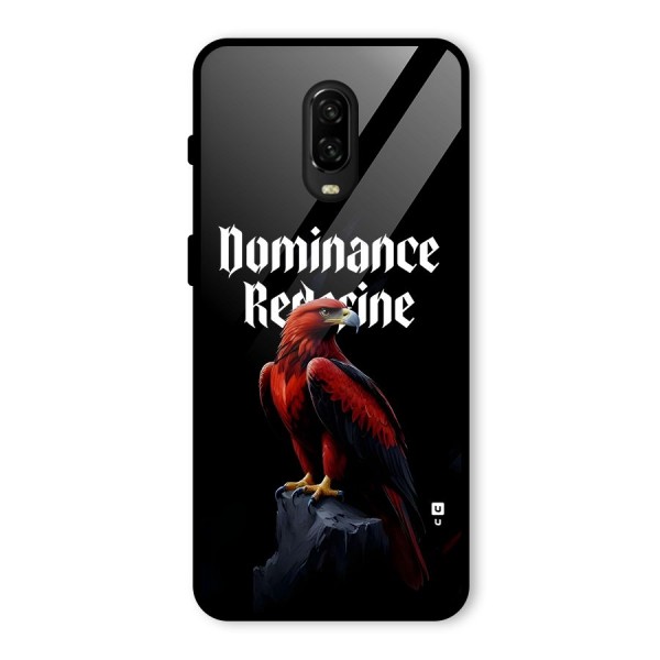 Dominance Eagle Glass Back Case for OnePlus 6T