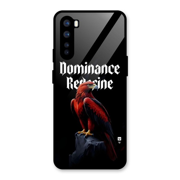 Dominance Eagle Glass Back Case for OnePlus Nord