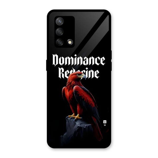 Dominance Eagle Glass Back Case for Oppo F19