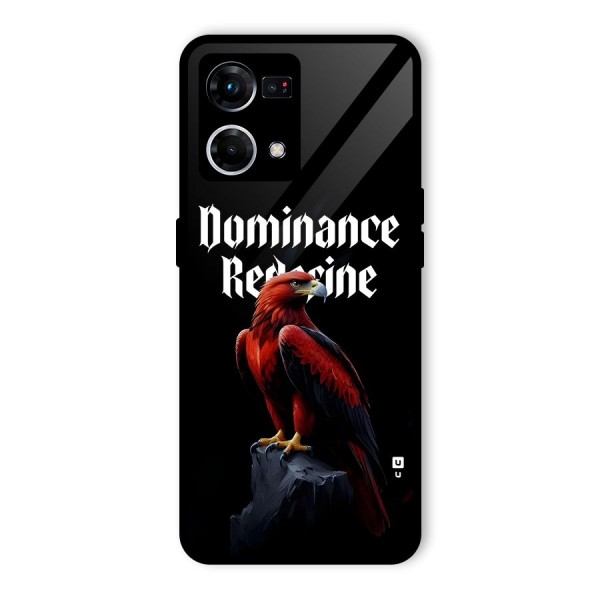 Dominance Eagle Glass Back Case for Oppo F21 Pro 5G