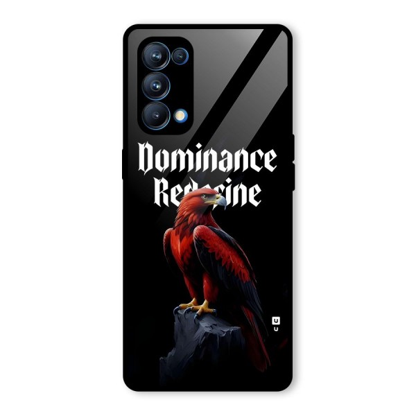 Dominance Eagle Glass Back Case for Oppo Reno5 Pro 5G