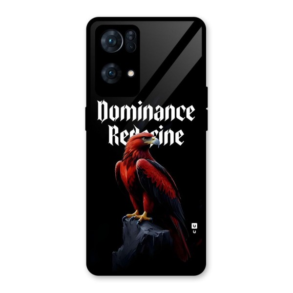 Dominance Eagle Glass Back Case for Oppo Reno7 Pro 5G