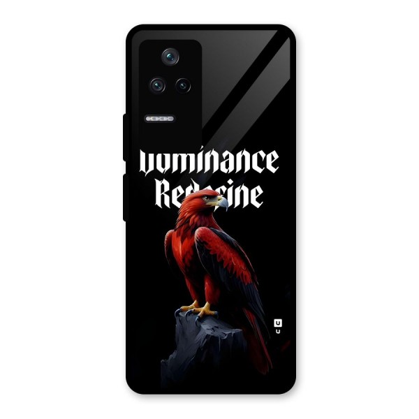 Dominance Eagle Glass Back Case for Poco F4 5G