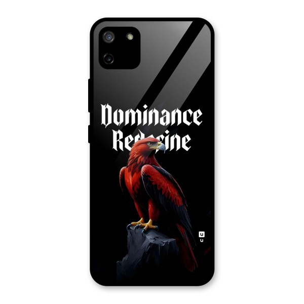 Dominance Eagle Glass Back Case for Realme C11