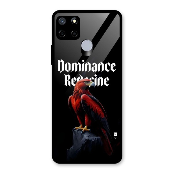 Dominance Eagle Glass Back Case for Realme C15