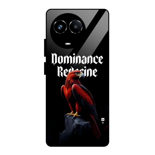 Dominance Eagle Glass Back Case for Realme Narzo 60X