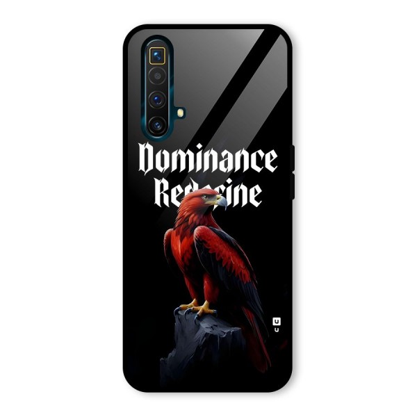 Dominance Eagle Glass Back Case for Realme X3