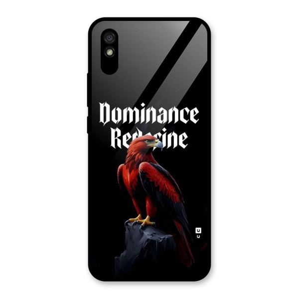 Dominance Eagle Glass Back Case for Redmi 9i