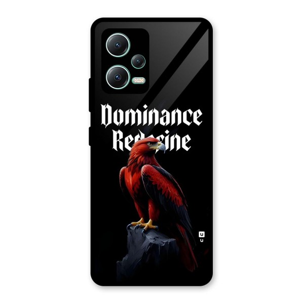 Dominance Eagle Glass Back Case for Redmi Note 12 5G