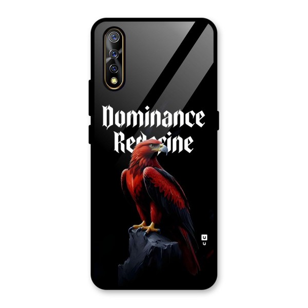 Dominance Eagle Glass Back Case for Vivo S1