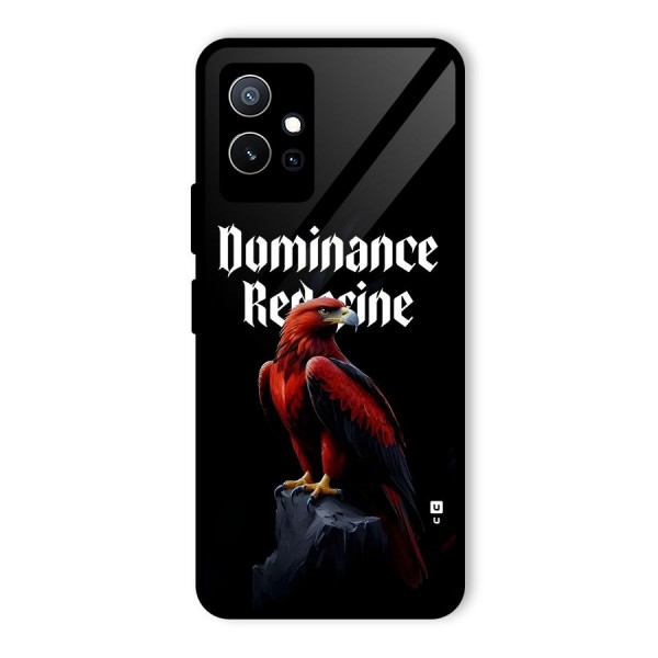 Dominance Eagle Glass Back Case for Vivo T1 5G