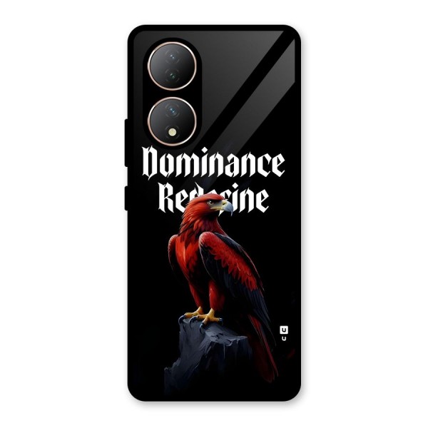 Dominance Eagle Glass Back Case for Vivo T2