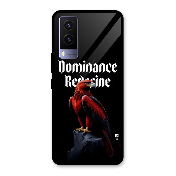 Dominance Eagle Glass Back Case for Vivo V21e 5G