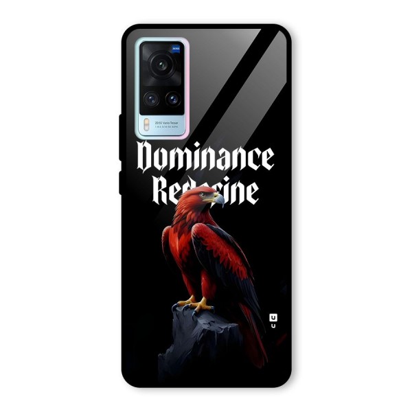 Dominance Eagle Glass Back Case for Vivo X60